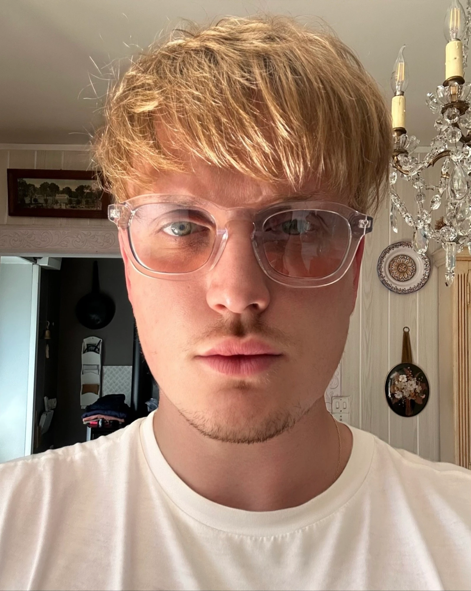 🕶️ Tinymoon Glasses – Nayah Model (Transparent Frame & Gradient Lenses) – photo 13